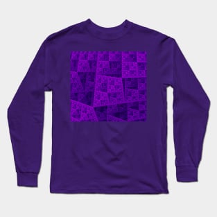 Tri-Patterned Long Sleeve T-Shirt